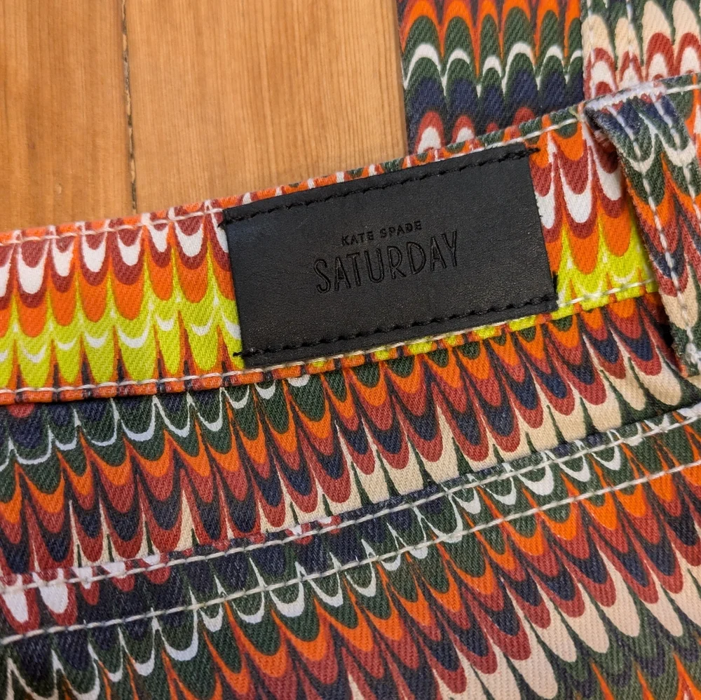 Kate Spade Saturday super fun high rise slim leg jeans!